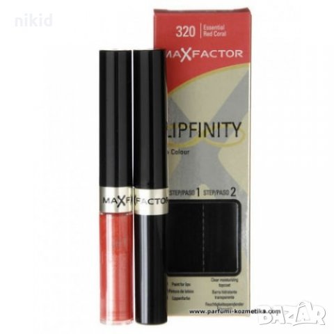 Червило дълготрайно Max Factor Lipfinity Lip Colour 320, снимка 2 - Декоративна козметика - 23777143