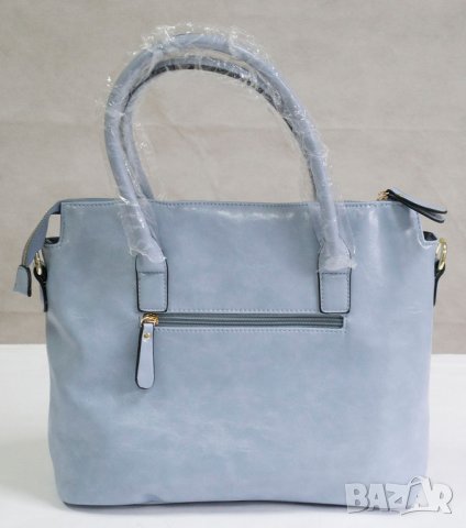 Дамска чанта в синьо марка Ines Delaure , снимка 2 - Чанти - 22360750