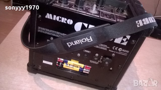 roland micro cube-внос швеция-24х22х16см, снимка 16 - Други - 25179472