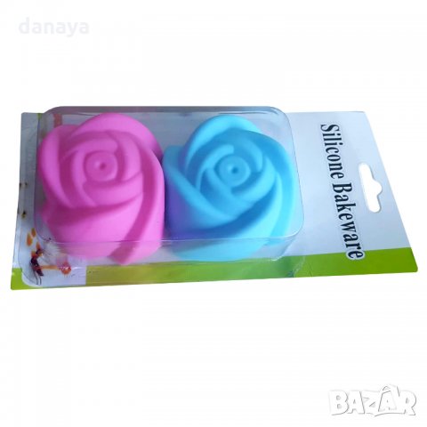 Силиконови форми за печене мини формички за мъфини различни модели, снимка 12 - Форми - 20630572