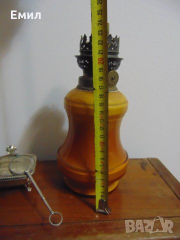 Стара френска газена лампа 3, снимка 4 - Колекции - 23446333