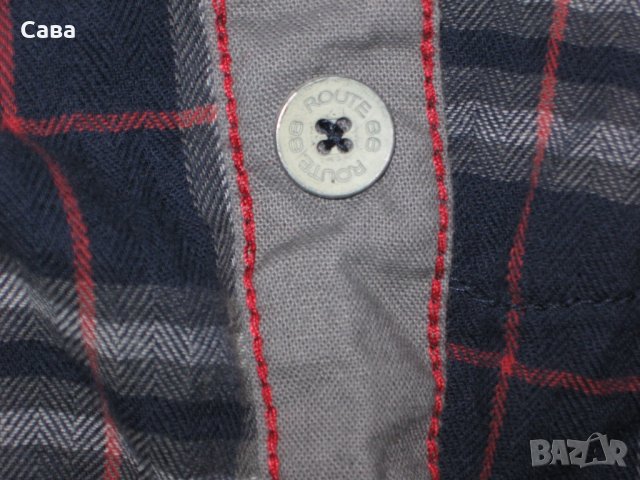 Риза ROUTE 66   мъжка,Л, снимка 3 - Ризи - 23925474