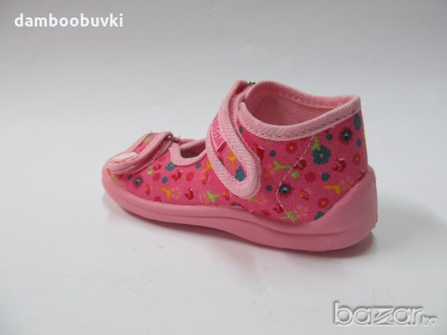 Детски пантофки Vi-GGa-Mi розово цветчета, снимка 4 - Детски сандали и чехли - 18396069