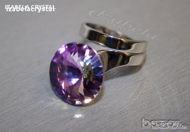 Сваровски Обеци,Комплекти,Колие,Гривна ''Rivoli''Crystals from SWAROVSKI ®, снимка 15 - Обеци - 11283514