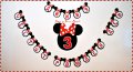надписи по поръчка на тема Мини Маус за детски рожден ден, снимка 1 - Други - 17396190