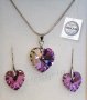 Сваровски Обеци,Колиета Комплекти"heart'' Crystals from SWAROVSKI®, снимка 9