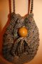 Плетена дамска чантичка, снимка 1 - Чанти - 16386244