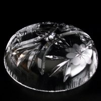 Десертни чинии немски кристал комплект, снимка 5 - Чинии - 23775807
