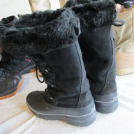 КАТО НОВИ водоустойчиви апрески KHOMBU Snow Boots North Star, 36 -37 боти, 100% ЕСТЕСТВЕНА КОЖА, снимка 14 - Дамски апрески - 17222910