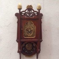 Стенен часовник Friedrich Mauthe в стил Сецесион-Германия от нач.ххв., снимка 1 - Други - 13459020