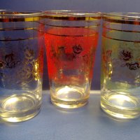 комплект 6 чаши в три цвята ракиени, снимка 10 - Чаши - 24010305
