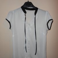 Елегантна блуза/ риза  с къс ръкав   Mohito, снимка 2 - Ризи - 20879113