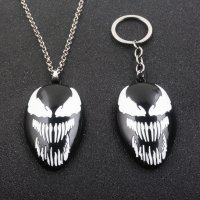 Venom - Marvel колие или ключодържател, снимка 6 - Колиета, медальони, синджири - 23558627
