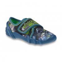 Детски текстилни обувки с лепка за момче с дишаща подметка Бефадо 273Y226, снимка 4 - Бебешки обувки - 23605585