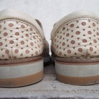 Дамски резани обувки от естествена кожа , снимка 10 - Дамски ежедневни обувки - 25692681