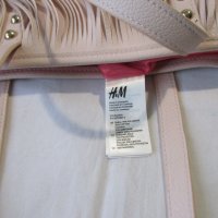 N&M дамска чанта, розова, с ресни, снимка 4 - Чанти - 24365558