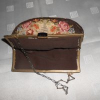 Колекционерска дамска чанта с черен камък 190- 1920 г, снимка 6 - Антикварни и старинни предмети - 23111937
