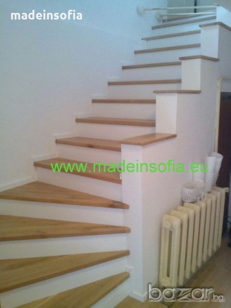Стъпала и стълби по поръчка, чам, бук, дъб, снимка 1