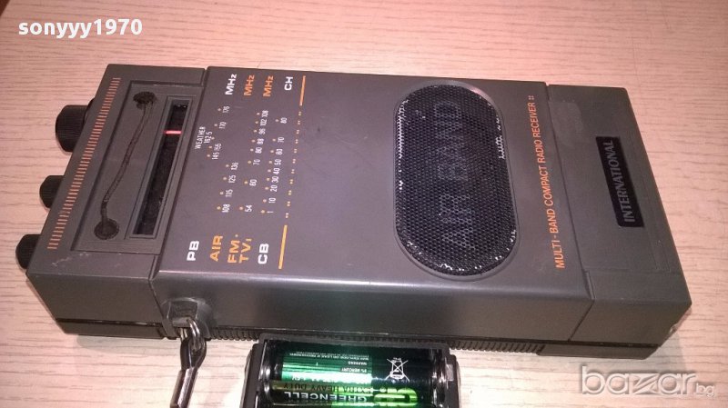international multi-band radio receiver-внос швеицария, снимка 1