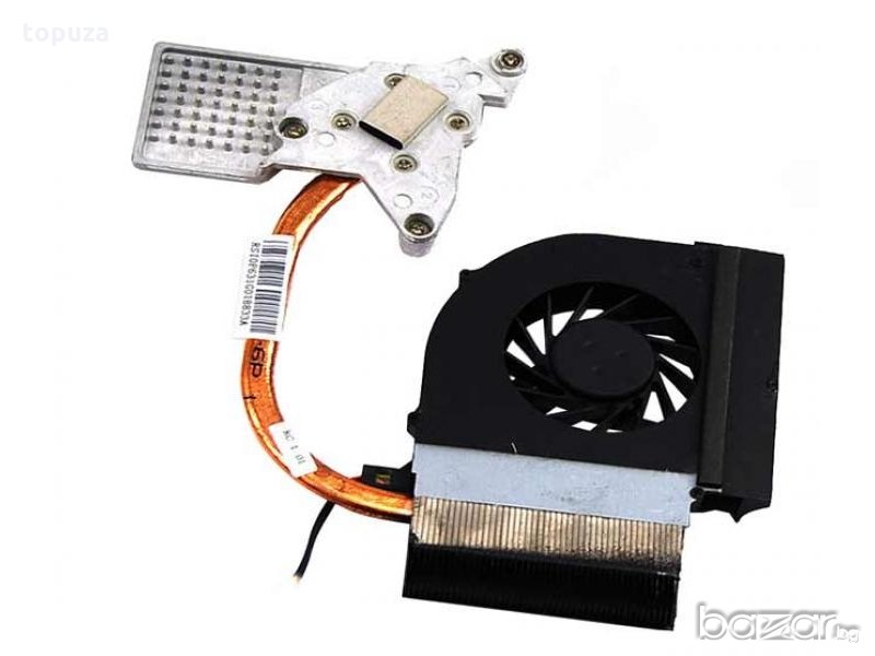 Охлаждане вентилатор и радиатор за HP Compaq CQ61 CQ71 G61 532605-001 / 531941-001, снимка 1