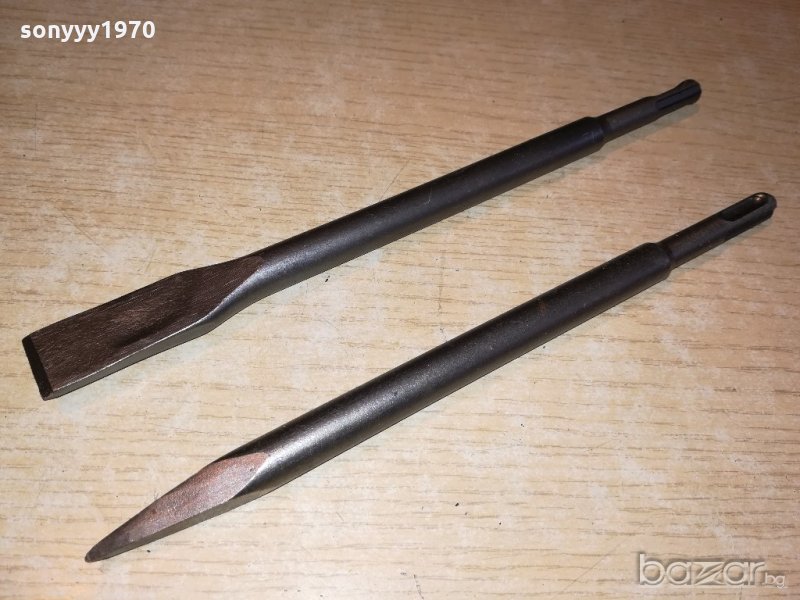 накраиници 2бр за перфоратор-sds-нови, снимка 1