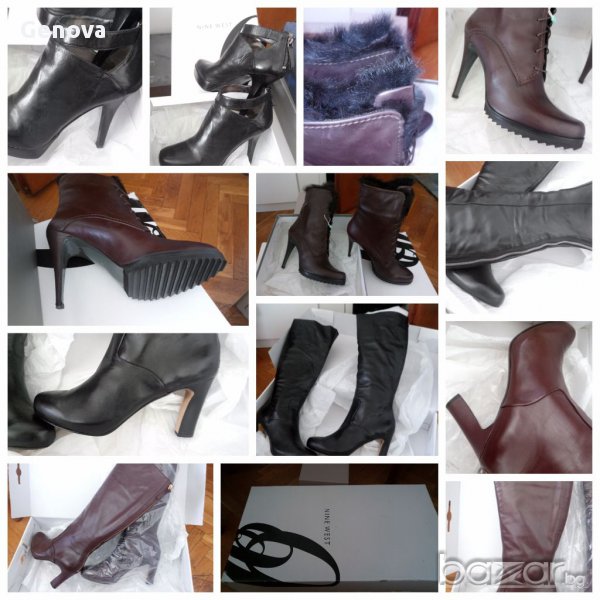 Нови! Боти и ботуши на Nine West. Изключително качество на естествената кожа!, снимка 1