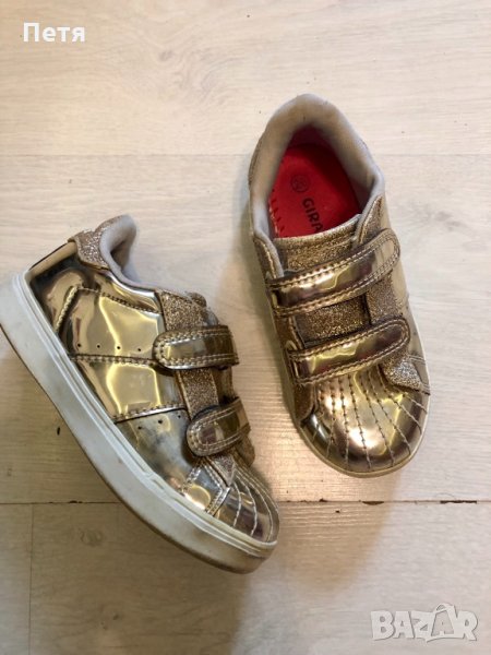 Златни детски маратонки, снимка 1