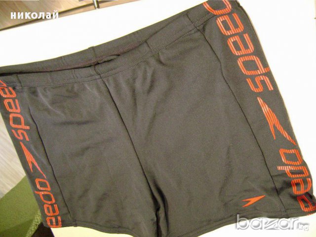 Speedo сиви мъжки бански S размер, снимка 2 - Спортни дрехи, екипи - 14662719