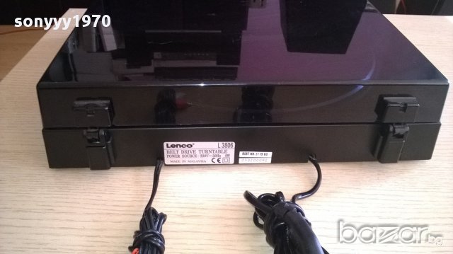 lenco l3806 belt drive turntable-внос швеицария, снимка 10 - Ресийвъри, усилватели, смесителни пултове - 12611828