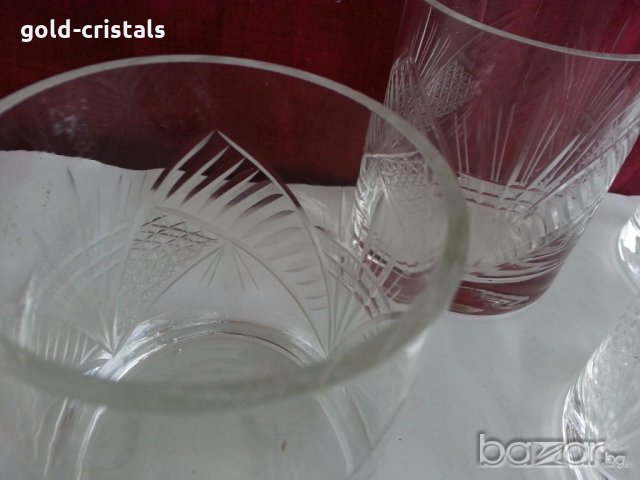  кристални чаши за уиски , снимка 15 - Сервизи - 20129381