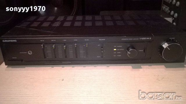 Grundig v4200 mk II stereo amplifier-внос швеицария, снимка 4 - Ресийвъри, усилватели, смесителни пултове - 14960249
