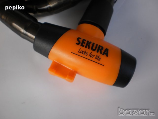 Продавам колела внос от Германия заключващо устройство,катинар за велосипед SEKURA Locks for life , снимка 6 - Аксесоари за велосипеди - 16866959