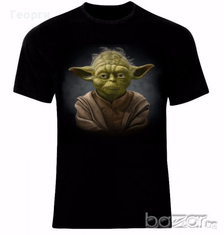 Междузвездни Войни Йода Star Wars The Force Awakens Yoda Тениска Мъжка/Дамска S до 2XL, снимка 1 - Тениски - 14036733