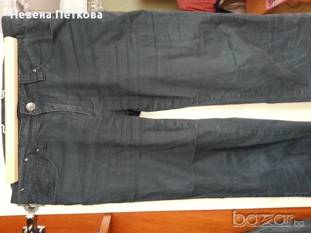 Панталон дамски летен памучен черен, снимка 3 - Панталони - 12015081