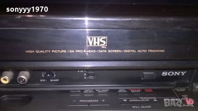 sony slv-373vp video recorder-made in france-внос швеицария, снимка 14 - Плейъри, домашно кино, прожектори - 24058660