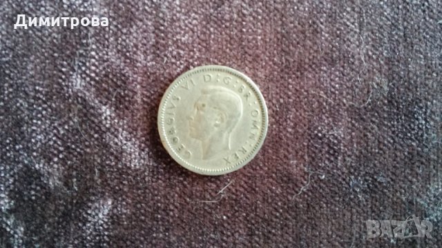 6 пенса Великобритания 1948