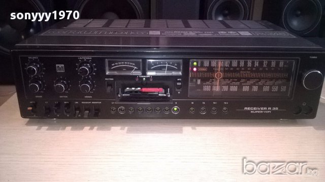 Grundig super hifi r35-receiver-made in germany-внос швеицария, снимка 3 - Ресийвъри, усилватели, смесителни пултове - 13284571