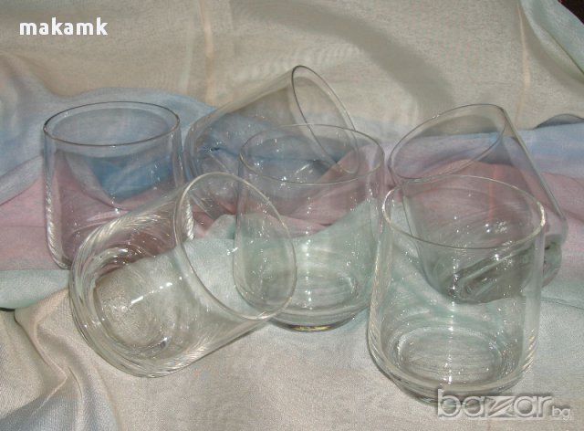 Кристални негравирани чаши, Кварц Сливен , снимка 5 - Чаши - 10492456