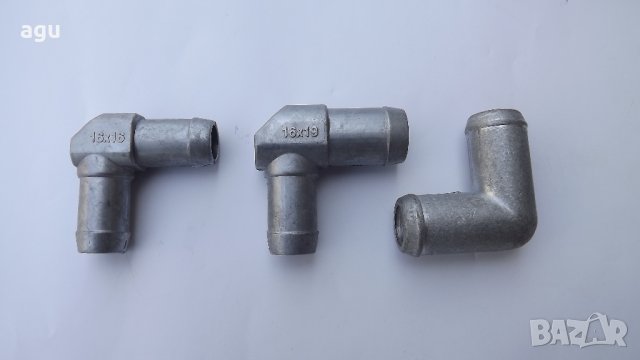 коляно алуминий 90°, размери 16-19 мм,16-16,19-19мм