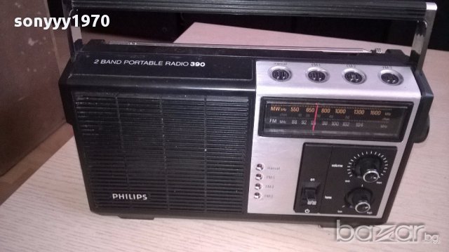 philips-retro radio-внос швеицария, снимка 2 - Ресийвъри, усилватели, смесителни пултове - 14639265