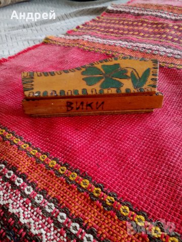 Стар салфетник #2, снимка 6 - Антикварни и старинни предмети - 23100909