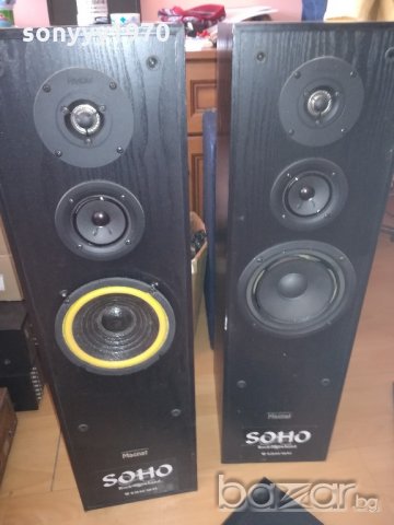 magnat 3-way-220w/4/8ohm-2бр-80х27х22см-внос швеицария, снимка 3 - Тонколони - 21193061