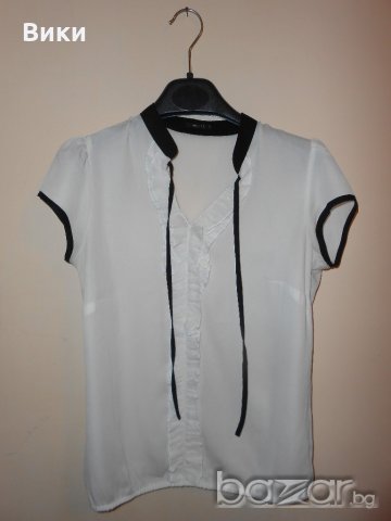 Елегантна блуза/ риза  с къс ръкав   Mohito, снимка 2 - Ризи - 20879113