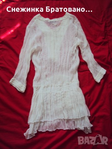 Дизайнерска туника Mango, снимка 2 - Туники - 21507314