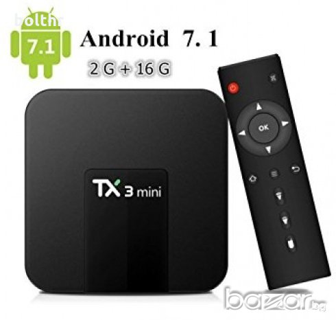 Android Multimedia Player TX3 Mini 4K TV Box, снимка 1 - Плейъри, домашно кино, прожектори - 20520454