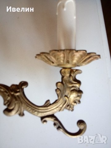 стар бароков аплик, снимка 4 - Осветление - 21684099