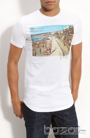 DSQUARED D2 NICE BEACH PRINT Мъжка Тениска size M, снимка 2 - Тениски - 6479669