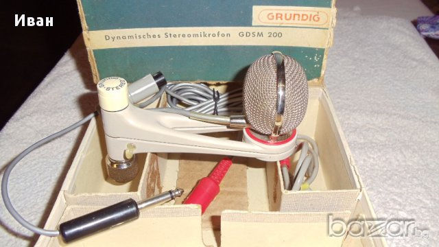 Микрофон Grundig gdsm200 Sennheiser md409 Sennheiser mds1, снимка 11 - Микрофони - 17057034
