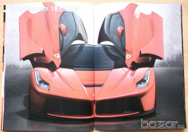 Книга списание брошура каталог Ferrari LaFerrari , снимка 4 - Списания и комикси - 10941682