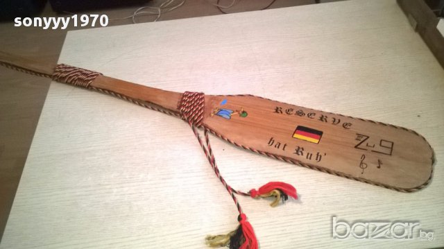 АНТИК-Немско гребло-100х13см-внос швеицария, снимка 5 - Антикварни и старинни предмети - 17304548